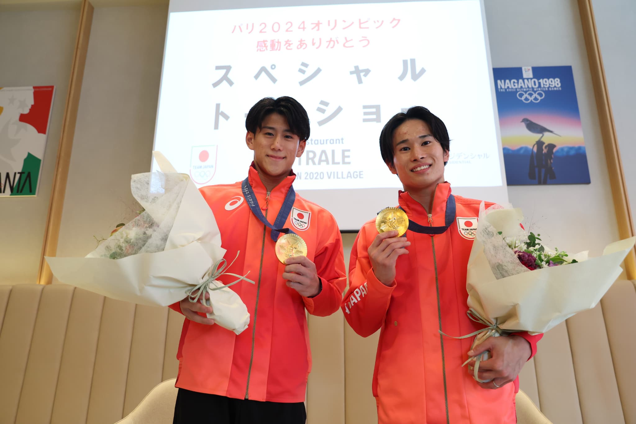 東和映画　オリンピック日本選手活躍のあと 橋本大輝選手&萱和磨選手が登場！「『パリ2024オリンピック 感動を