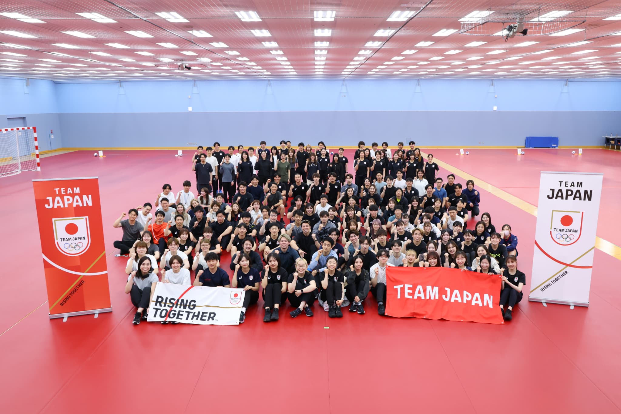 TEAM JAPAN Building Up for ミラノ・コルティナ2026を開催（写真：アフロスポーツ）