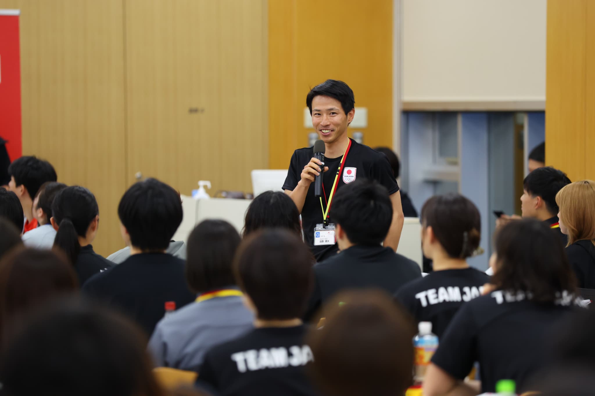 スキーモの魅力を語る遠藤健太選手（写真：アフロスポーツ）
