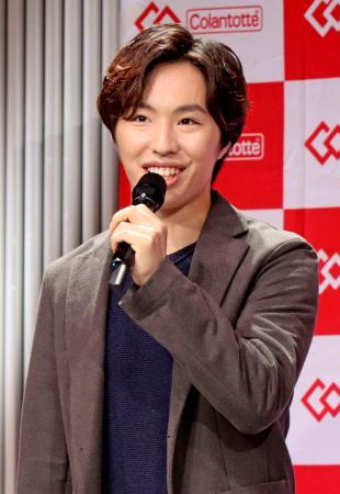 名古屋市で開かれたイベントに参加したフィギュアスケート男子の三浦佳生＝１０日