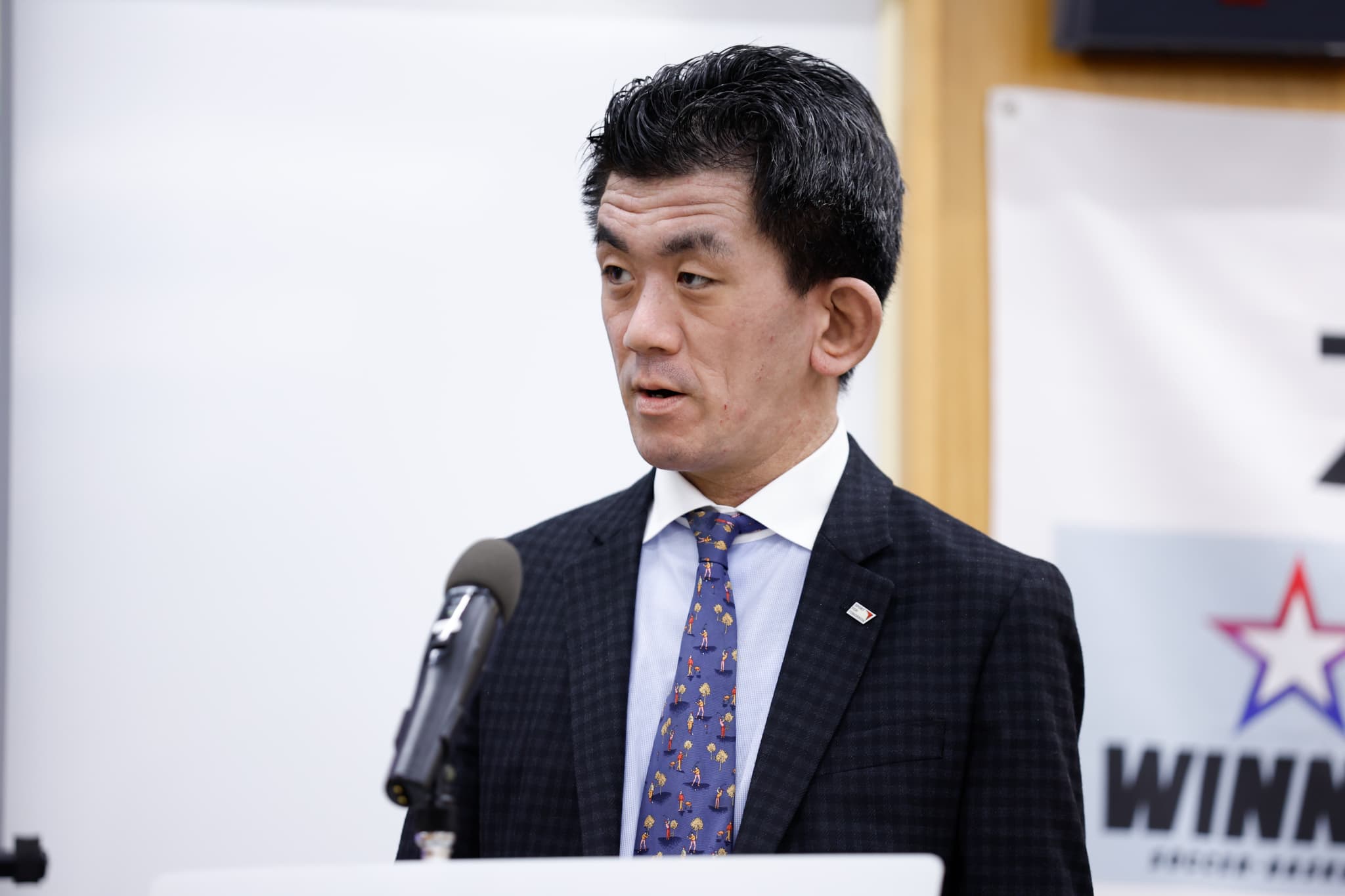 小川哲史スポーツ庁参事官（写真：フォート・キシモト）