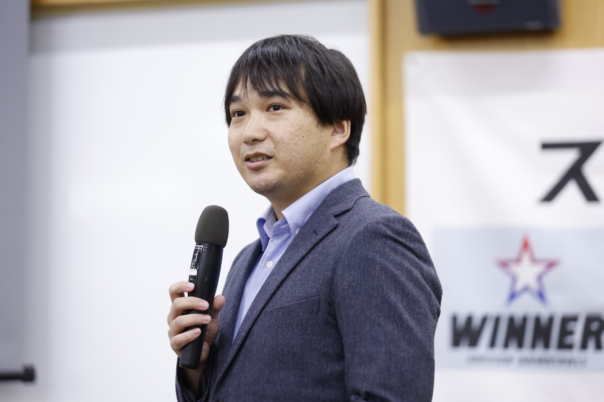 公益財団法人日本サッカー協会の雨宮大一郎氏（写真：フォート・キシモト）