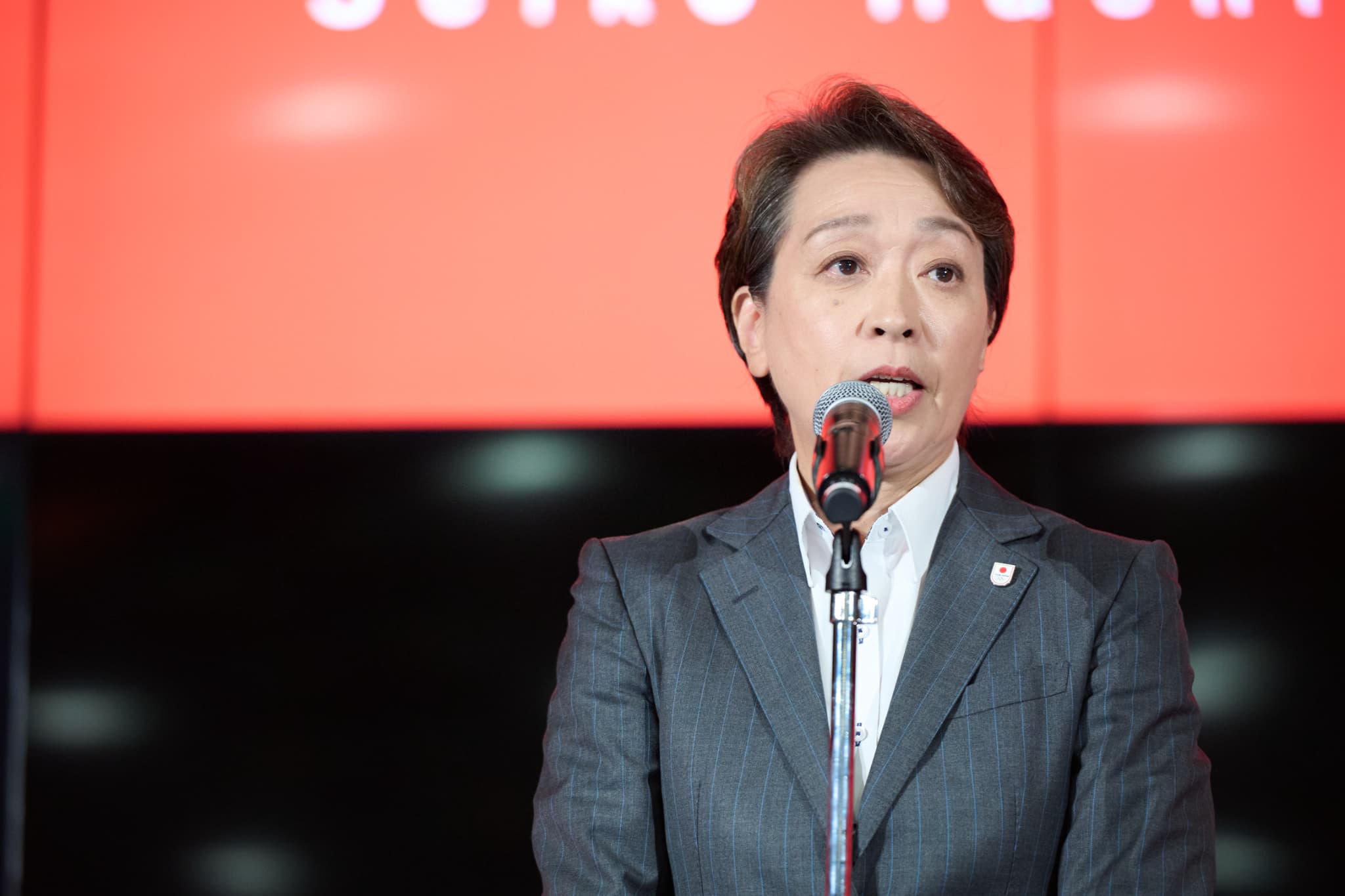 橋本聖子JOC会長（写真：アフロスポーツ）