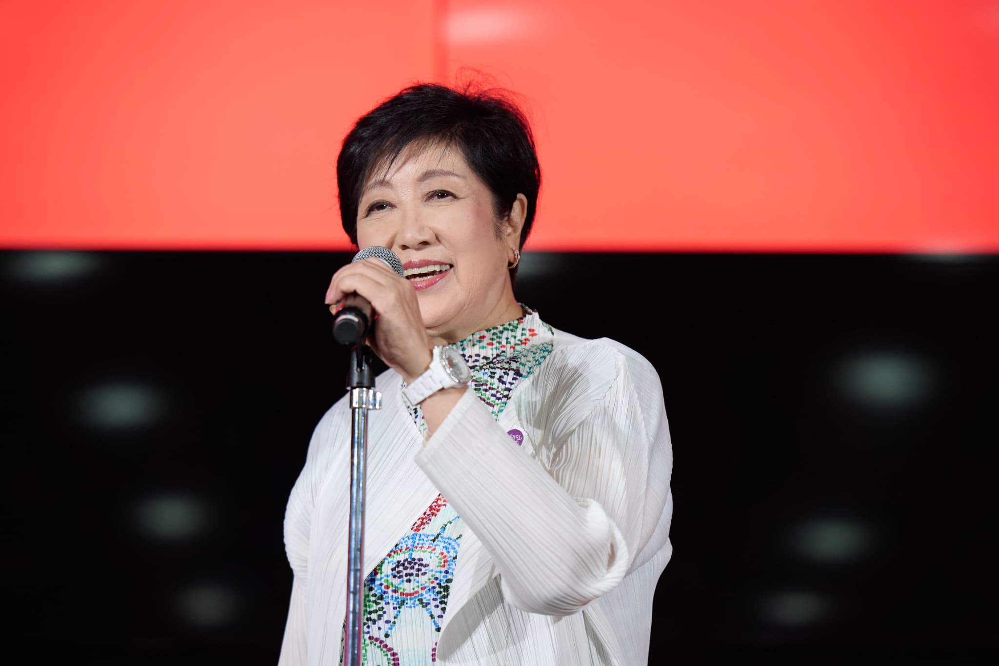 小池百合子都知事（写真：アフロスポーツ）