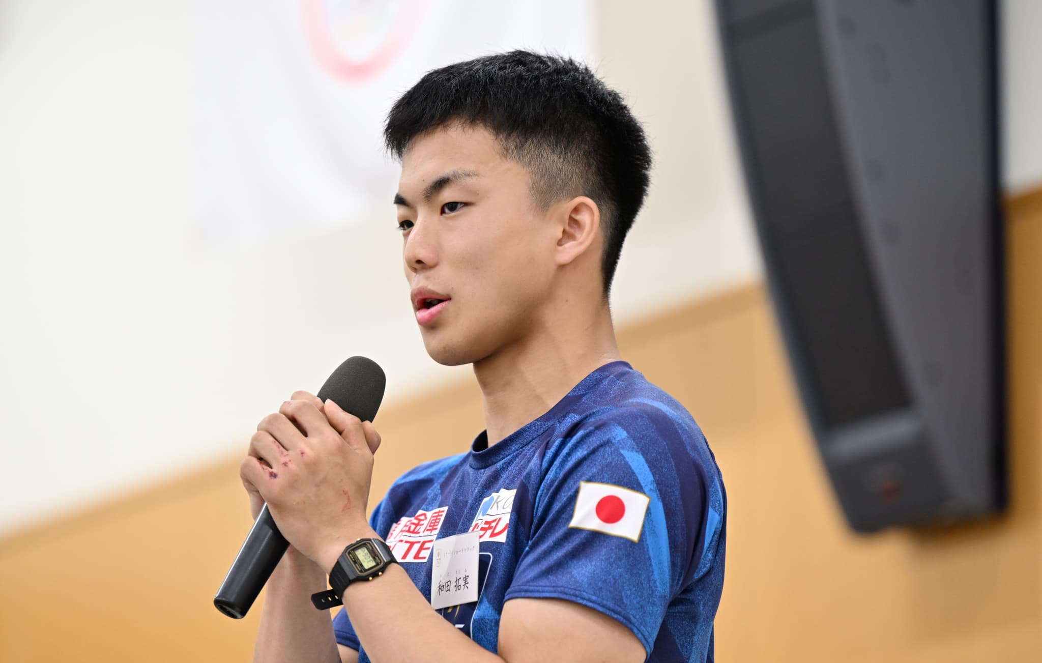 和田拓実選手（アフロスポーツ）