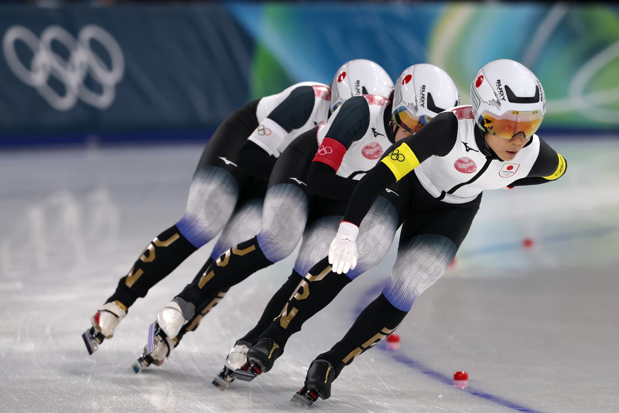 スピードスケート女子チームパシュート（写真：Con Chronis／フォート・キシモト）