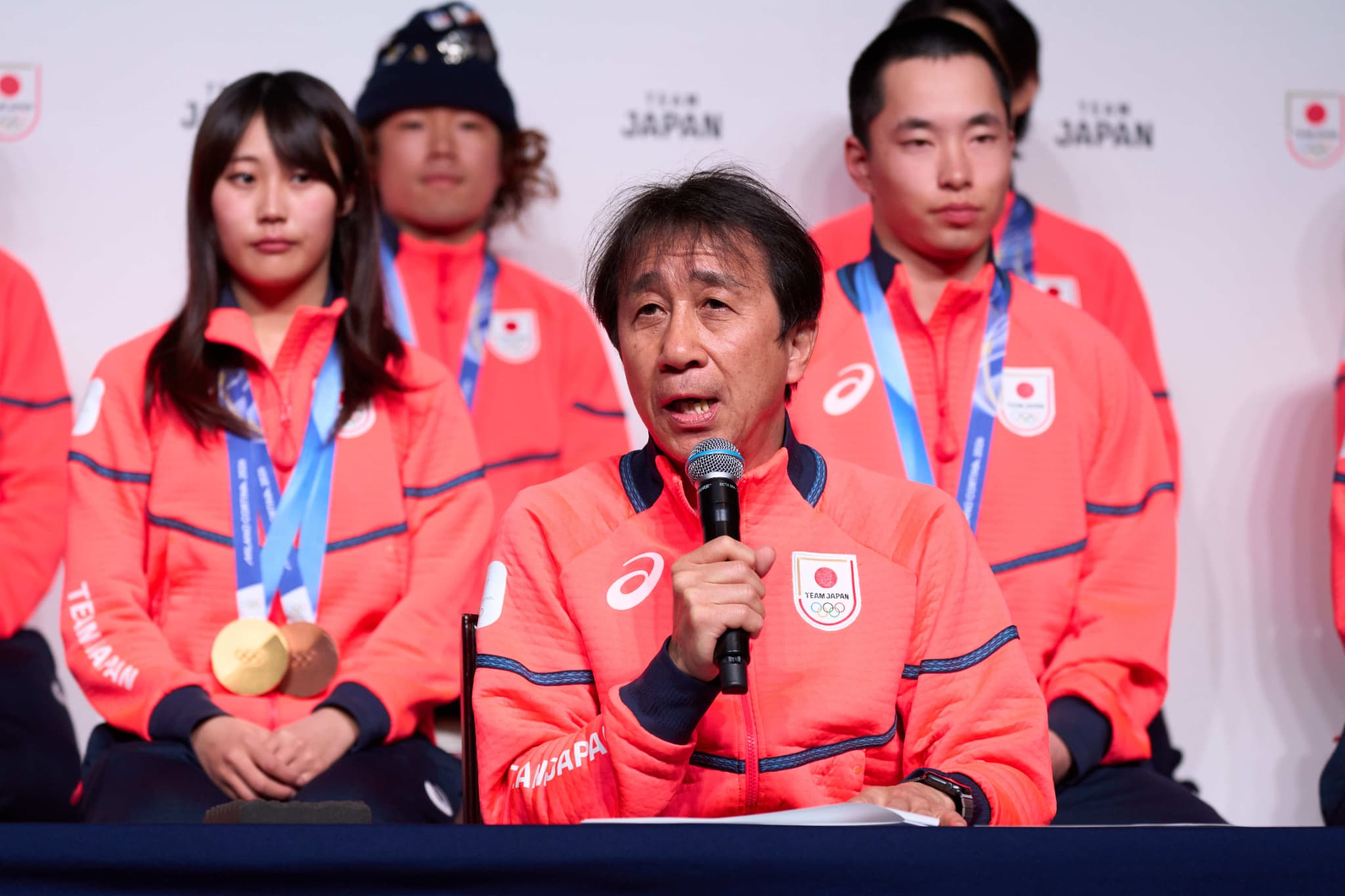 原田雅彦副団長（写真：アフロスポーツ）