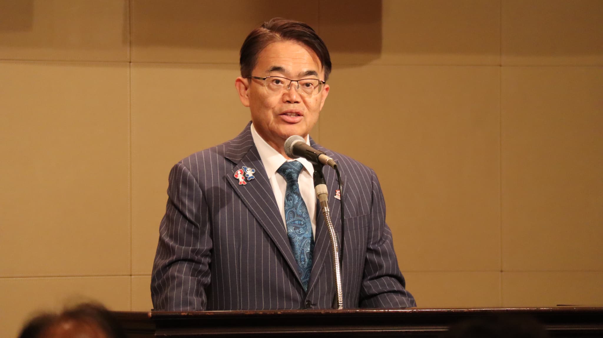 大村秀章愛知県知事（写真：JOC）