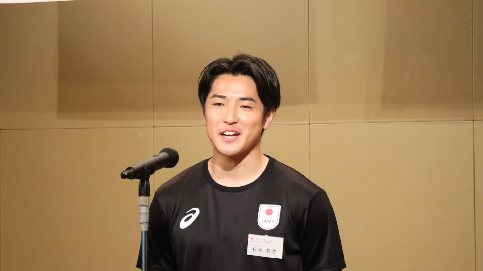 杉本志功選手（写真：JOC）