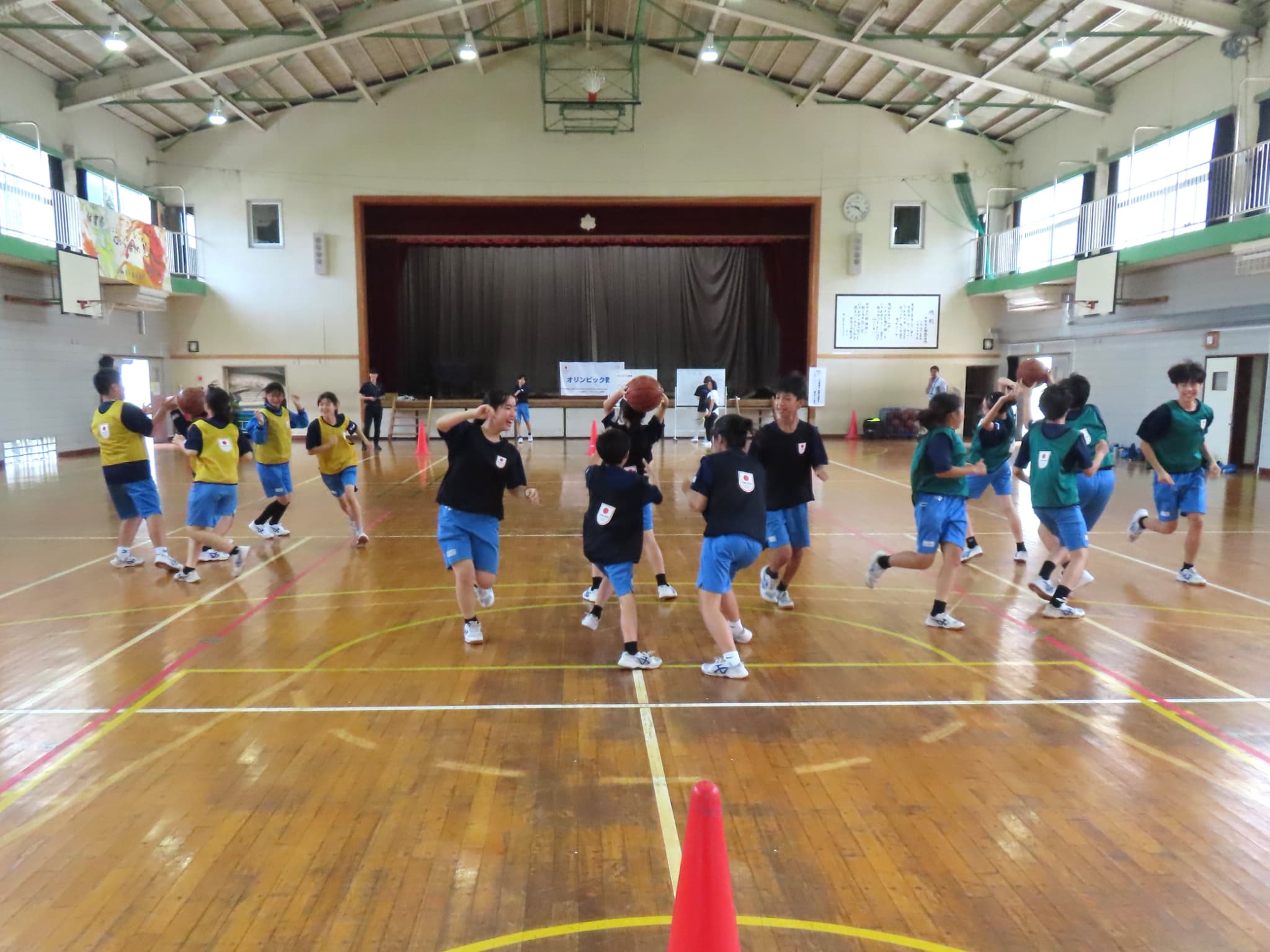 3つの動きを合わせたトライリレー