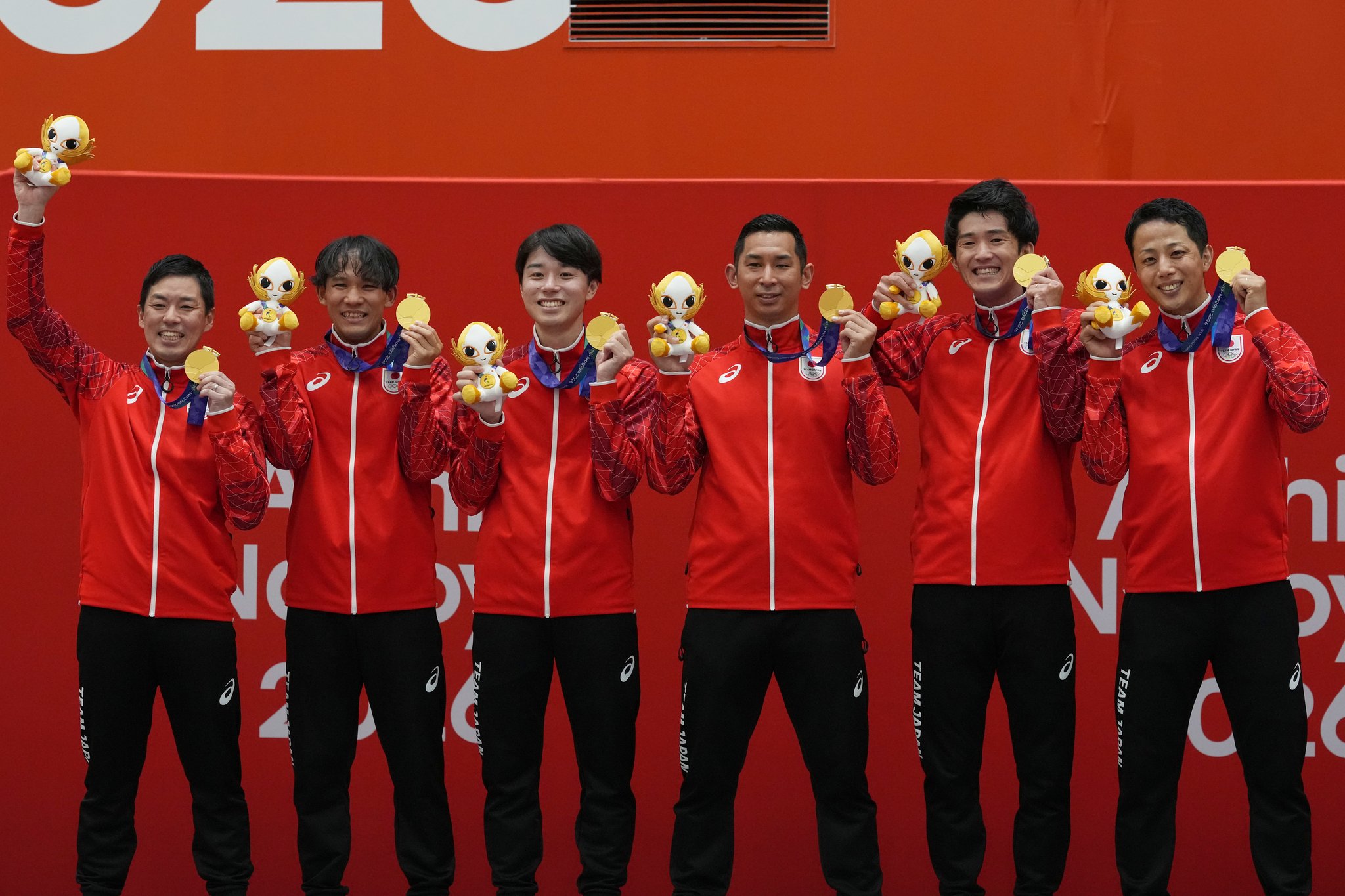 日本セパタクロー競技史上初の金メダルを獲得（写真：AP／アフロ）