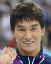 松田が北京に続き銅、北島決勝へ 競泳・３１日