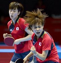 日本決勝へ、初メダル確定 卓球・５日