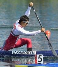 阪本決勝へ、北本決勝逃す カヌー・１０日 