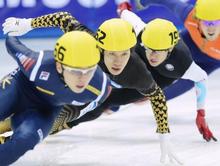 スケートの酒井、坂爪ら決勝逃す ショートトラックＷ杯