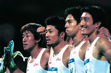 9月29日 陸上 男子4×100mリレー日本チーム