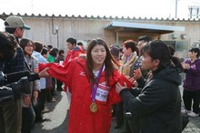 「ロンドンオリンピック・パラリンピック応援ありがとう in 東北」福島県ふれあい訪問レポート