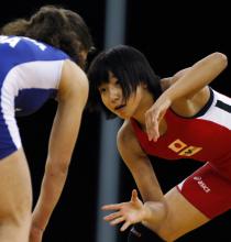 【ユースオリンピック】レスリング女子フリースタイル46kg級で宮原優選手が金メダルを獲得