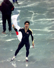 1998/2/10 スピードスケート 清水宏保選手
