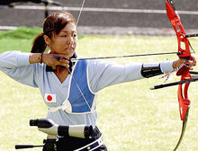 アーチェリー 河内紗代子選手