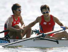 ボート 武田大作選手・浦　和重選手