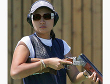 クレー射撃 井上恵選手