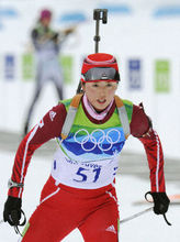 バイアスロン 女子スプリント 決勝　