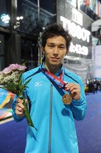 【ベオグラード大会・水泳】競泳男子200mバタフライで金田和也選手が銀メダル、坂田龍亮選手が銅メダルを獲得！