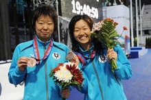 【ベオグラード大会・水泳】競泳女子200m個人メドレーで北川麻美選手が銀メダル、福田智代選手が銅メダルを獲得！ 