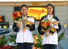 【バンコク大会・飛込み】女子10mシンクロナイズドダイビングで銅メダル獲得！