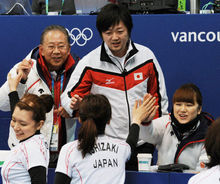 カーリング女子 予選　アメリカ対日本