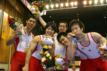 【バンコク大会・体操】体操男子団体総合で、金メダル獲得！