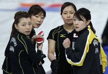 カーリング女子 予選　日本対カナダ