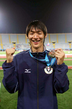 【イズミル大会・陸上競技】高平選手、200mで銀メダル獲得！