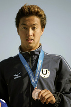 【イズミル大会・競泳】佐野選手、400m個人メドレーで銅メダル獲得！