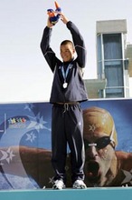 【イズミル大会・競泳】松田選手、200mバタフライで銀メダル獲得！