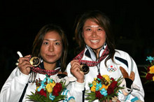 【セーリング】女子470級、近藤選手・鎌田選手組が金メダルを獲得！