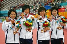 【陸上競技・女子4×100mリレー】日本チーム、銀メダルを獲得！