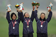 【ゴルフ】女子団体、日本チームが銀メダルを獲得！ 