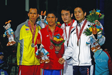 【ボクシング】フライ級、須佐選手が銅メダルを獲得