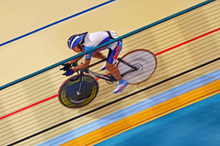【自転車】4km個人追抜きで西谷選手が銀メダルを獲得！
