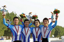 【自転車・ロードレース】男子団体ロードタイムトライアル、銅メダルを獲得！ 