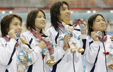 【競泳女子4×200mリレー】日本チームは銀メダルを獲得！ 