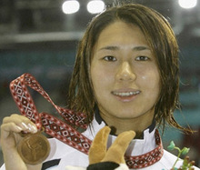 【競泳女子50ｍ自由形】山田選手が銅メダルを獲得! 