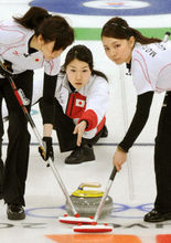 カーリング女子 予選　イギリス対日本