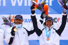 【スキー・アルペン】男子回転、生田選手が金メダル、花田選手が銅メダルを獲得！ 