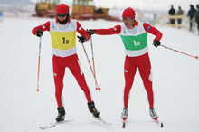 【スキー・クロスカントリー】男子4×10kmリレー、日本チームが銀メダルを獲得！