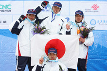 【スキー・クロスカントリー】男子4×10kmリレー、日本チームが銀メダルを獲得！
