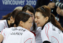 カーリング女子 予選　ロシア対日本