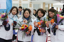 【スキー・クロスカントリー】女子4×5kmリレー、日本チームが銅メダルを獲得！